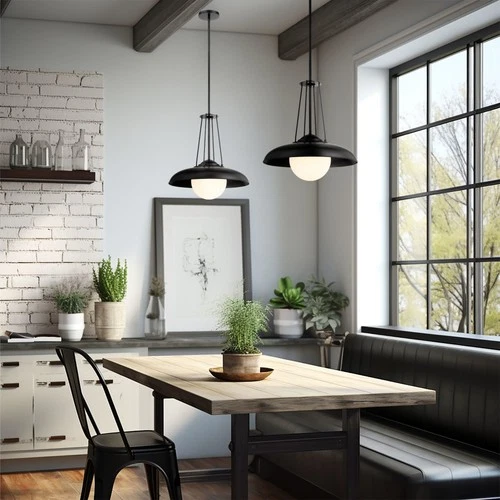 Minka Lavery 6406 Schooner Ridge 19"W Pendant - Coal - Picture 4 of 8