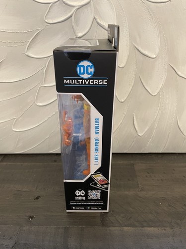 McFARLANE DC MULTIVERSE BATMAN (ORANGE SUIT) RED PLATINUM EDITION - Picture 2 of 4