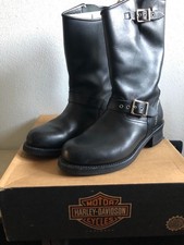 Stivali Harley Davidson Bar Harbor Uomo 42 EU / US 8 Pelle Neri Originali