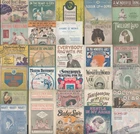 Lot of 60 VINTAGE Mixed Large Format SONGS & PIANO SOLO Sheet Music (T)