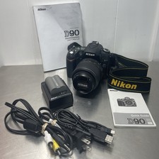 Nikon D D90 12.3MP Camera - w/ AF-S DX 18-55mm VR Lens. Very Good Condtion Read!