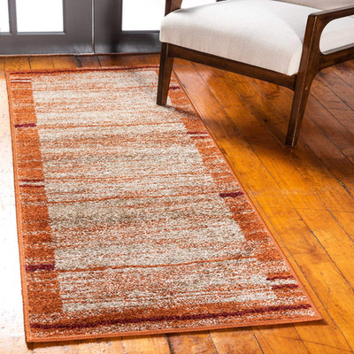 Unique Loom Autumn Collection Modern Contemporary Casual Abstract Area Rug