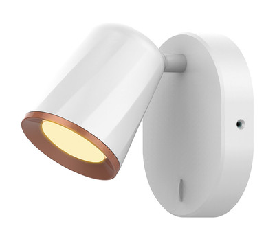 Moderne LED-Wandleuchte 6W, mit Schalter, weiß, Solange 5045, IP20 Rabalux