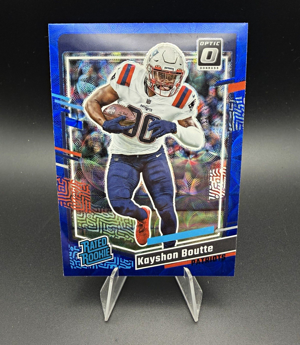 Kayshon Boutte Panini Donruss #370 Preview Blue Scope Optic