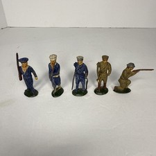 Barclays Manoil Lead Soldiers Lot Of 5
