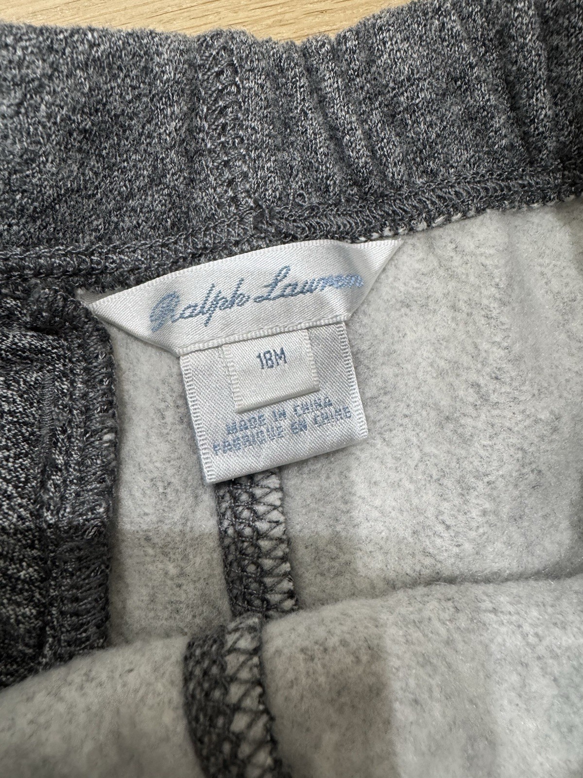 Ralph Lauren Kids Grey Tracksuit - Size 18 Months - Perfect Condition image 6