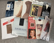 Joblot Tights & Stockings X 10 Vintage & New