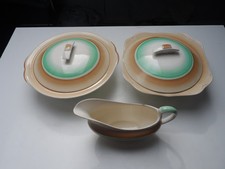 Vintage Johnson Bros Pareek Serving Dishes and Jug Set