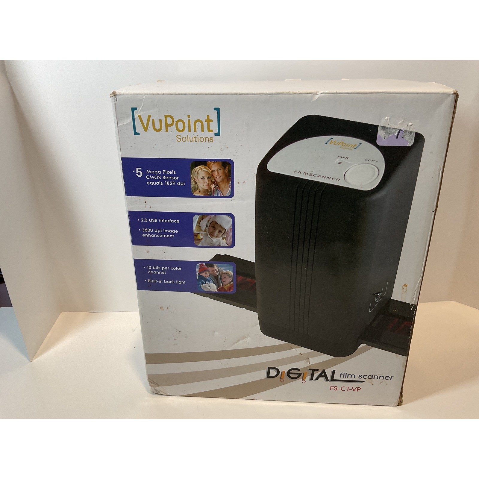 VuPoint Solutions Digital Film Scanner FS-C1 VP 5 Mega Pixels USB 20