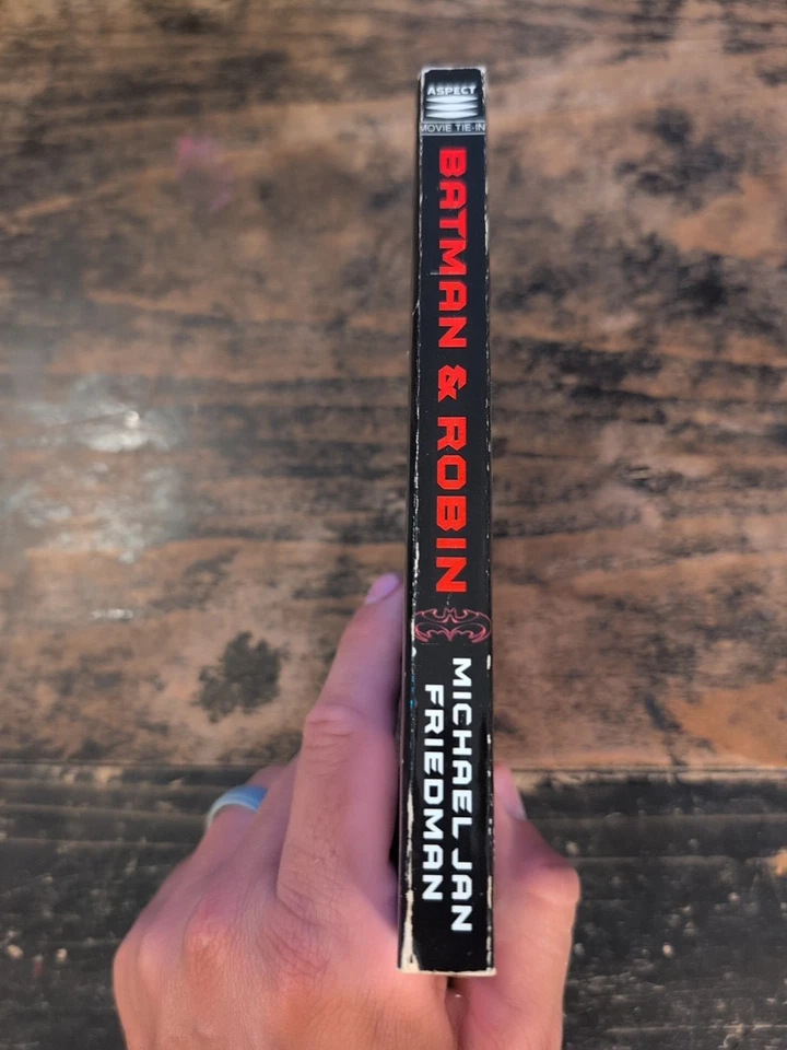 Batman & Robin By Michael Jan Friedman Warner Books, First Printing, June 1997 Foto 2 de 4