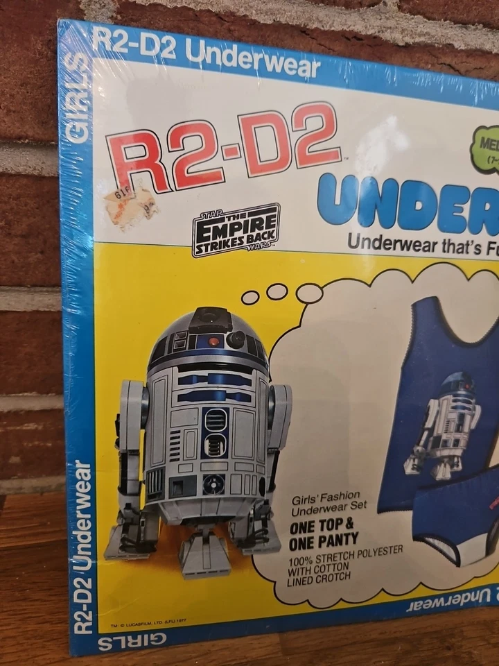 Vintsge R2-D2 UNDEROOS talla mediana 1978 Foto 2 de 4