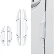 4 PCS Car Door Bumper Anti-Collision Strips, Car Door Embedded Anti-Scratch Stri