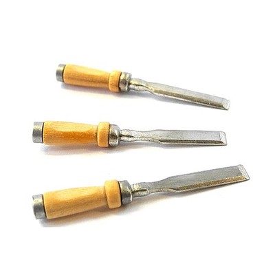Liebe HANDARBEIT 46122 Stechbeitel-Set (3 Stk.) 1:12 für Puppenhaus