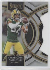 2023 Panini Select Premier Level Silver Prizm Die-Cut Carrington Valentine 1e57