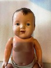 Antique 15" Composition Baby Doll As Found Loose Stringing Head Paint Loss — photo 3