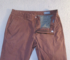 Bonobos Pants 32/30 Mens Slim Fit Stretch Flat Front Measures 32x29.5