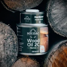 Wood Oil 2C Hardwax Oil, Seal Once, Interior Wood Stain and Finish, Voc Free,...