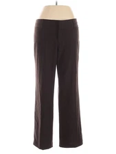 AB Studio Women Brown Dress Pants 16