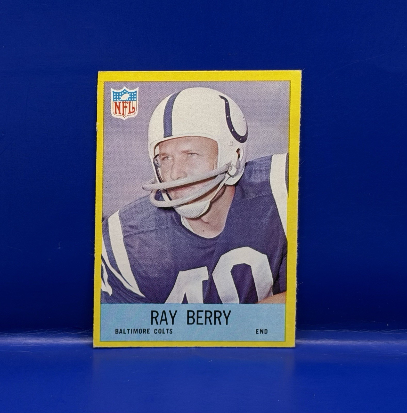 Raymond Berry #14 Football Cards 1967 Philadelphia trading card — raw and PSA graded price guide