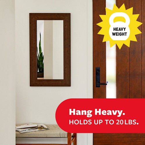 Command Jumbo Picture Hangers, Black, 8 Pairs Durable and Versatile Command Bar - Picture 7 of 8