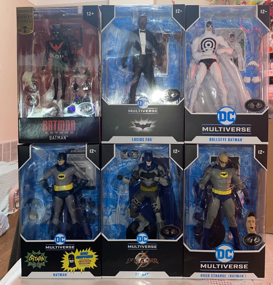 Nuevo LOTE DE 6 ediciones de platino McFarlane Toys 2024 DC Multiverse Foto 3 de 4