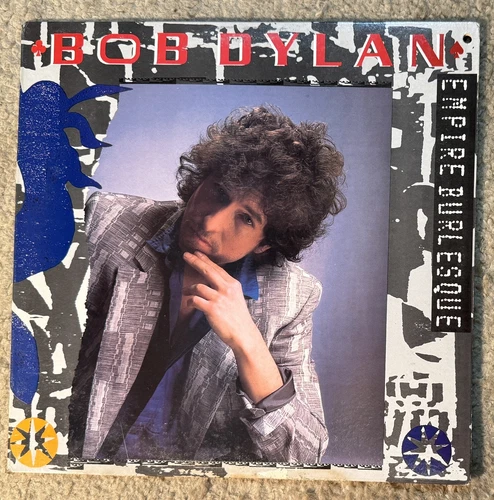 Bob Dylan Empire Burlesque Vinyl Record LP 1985 Excellent Condition