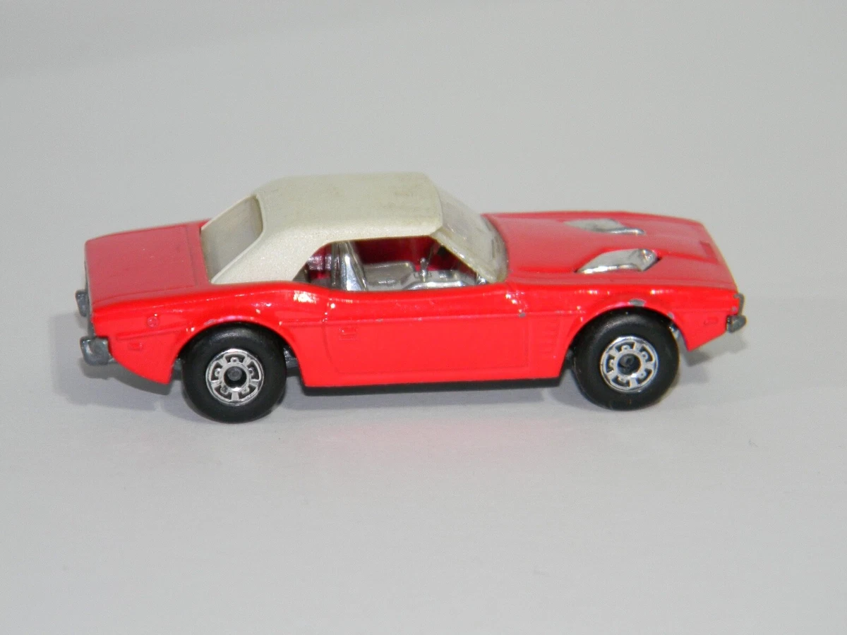Vintage 1975 Lesney Matchbox No. 1 Superfast DODGE CHALLENGER Red