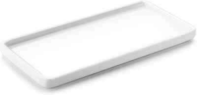 6 Small Rectangular Vanity Sink Tray for BathroomCeramic Kitchen Soap