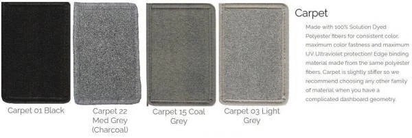 Cubierta de tablero personalizada para Chevrolet Traverse 2009-2017 - tablero hecho en EE. UU. Foto 2 de 4