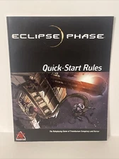 Eclipse Phase Quick Start Rules Book Posthuman Studios Fantasy RPG 