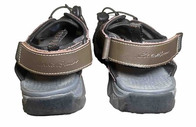 Sz 12M Mens Eddie Bauer Stewart Sport Sandals Brown Hiking  display picture 3