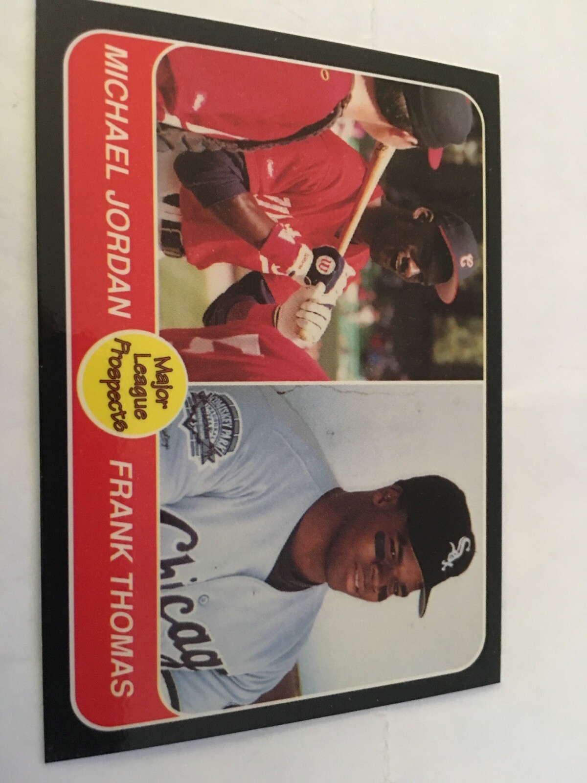 1992 Topps Michael Jordan/Frank Thomas Major League Prospects eBay