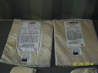 ARMOR DOG BODY ARMOR BULLETPROOF Block Spall 2 Trauma Plate's Level II 8X10 Body Armor Vest Soft PL.