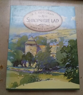 A.E. Housman ''A Shopshire Lad'' Gedichtband Hardcover illustriert von Corfield