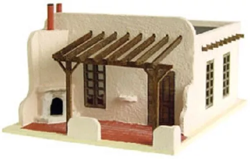 Dollhouse Miniature Adobe House Kit 1 144 Scale eBay