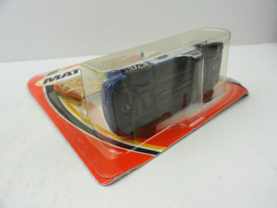 2005 Matchbox #3 Chevrolet Police Impala (Blue, Bonus Prize Inside Card) - Image 4 of 4