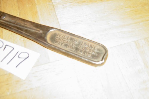 LANE TOOLS VINTAGE HEX DRIVE RATCHET WILL B LANE COMPANY PAT. JAN 14 1908 UNIQUE - Bild 3 von 6