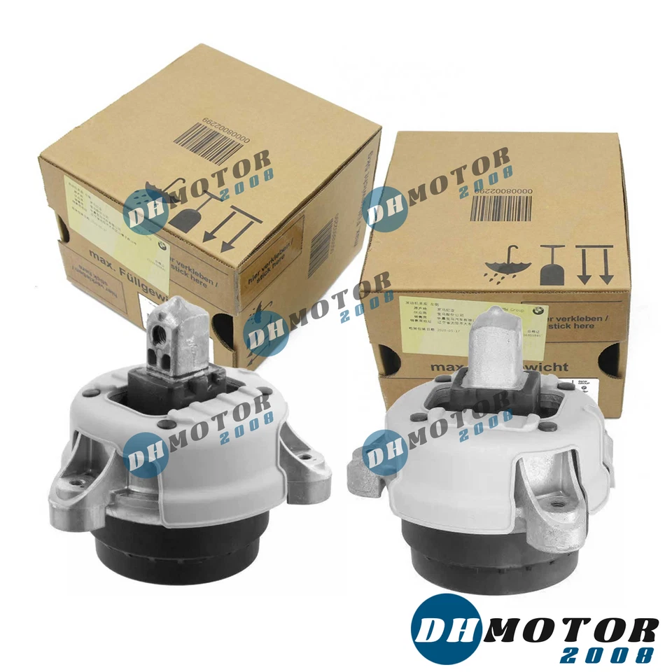 GENUINO 2 PIEZAS MONTAJE MOTOR IZQUIERDO Y DERECHO PARA BMW 740i 2010-2012, 740Li 3.0L GAS Foto 2 de 4