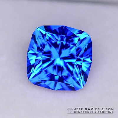 11.08ct LAB Vivid Cobalt Spinel - Czochralski - Superior cut and polish!