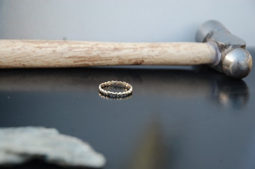 Wedding ring for women. 14k Yellow gold Wedding band for women. - Picture 8 of 19