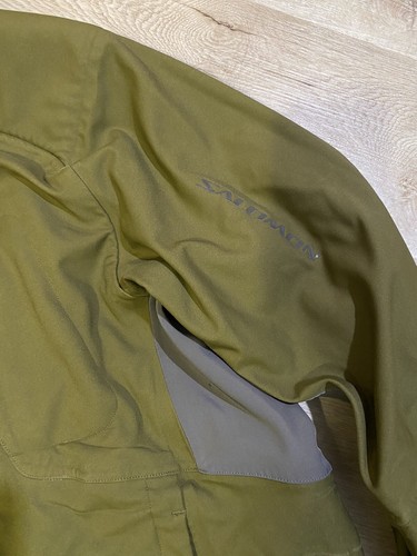 Women’s Y2K Salomon Ski / Snowboarding Jacket Olive Green. Size L. - Picture 5 of 10