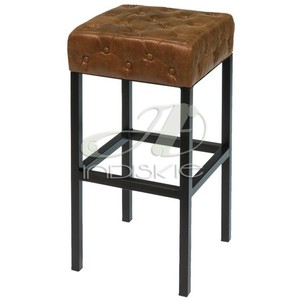 Sarreid-Leon-Bar-Stool-Counter-Stools-Leather-Seat-Industrial-Look-Home-Garden
