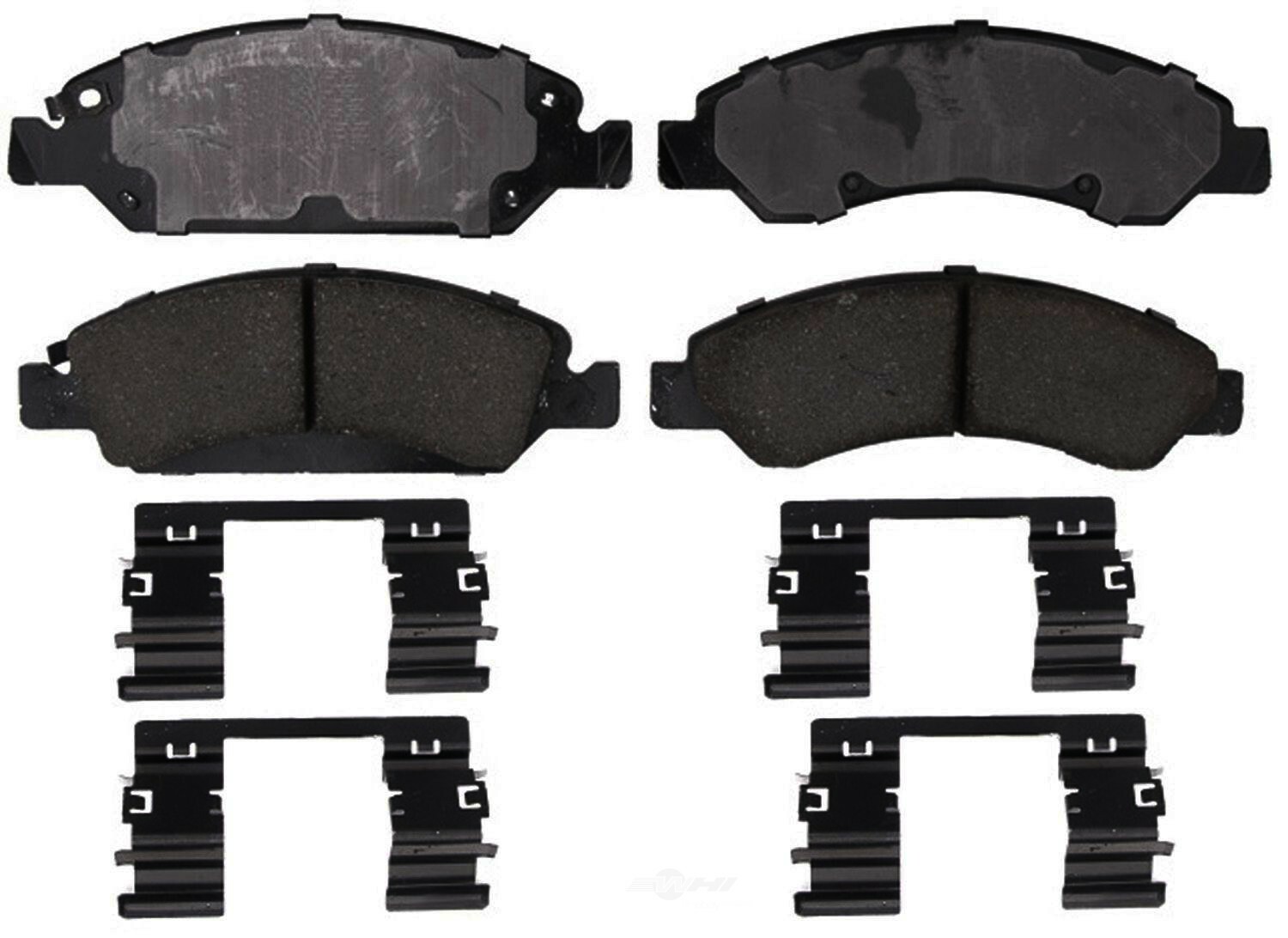 Disc Brake Pad Set-Ceramic ACDelco 17D1363CH for sale online | eBay 