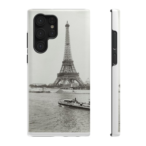 Parisian Eiffel Tower Vintage Photo - Tough Phone Case - Paris Mobile Cover - 第 144/151 張圖片