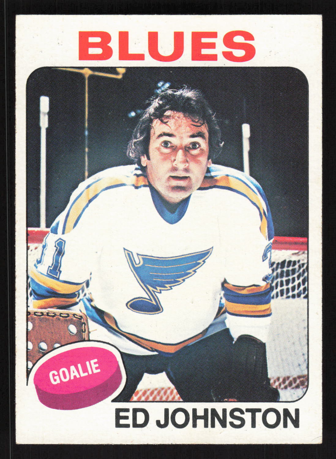 1975-76 Topps #185 Ed Johnston Card TCCCX