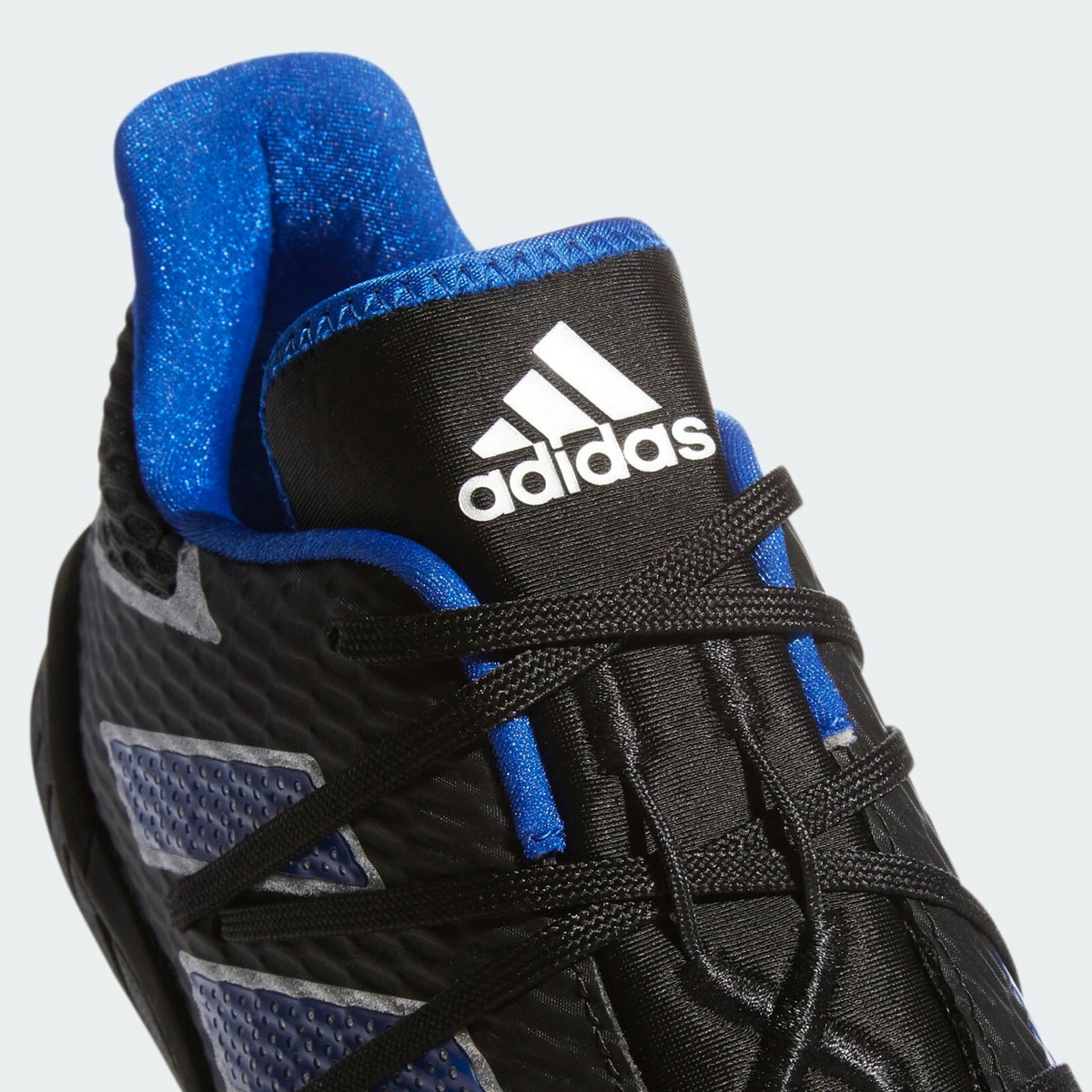 Adidas Adizero Afterburner 7 Baseball Cleats Black / Blue