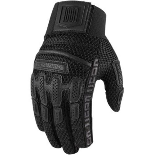 ICON Men's BRIGAND Motorcycle Gloves #3301-3729 Size 2XL Black - Picture 1 of 1
