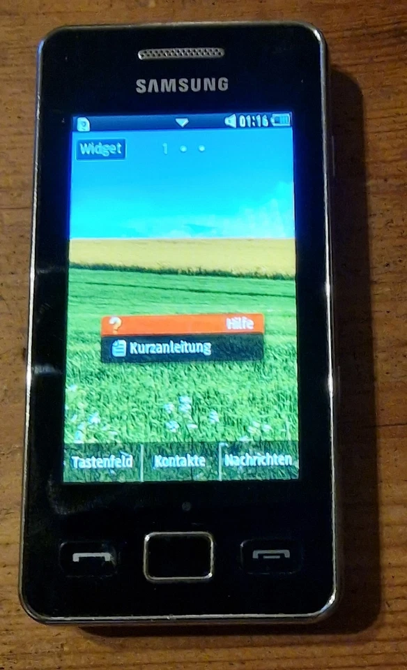 Samsung  Star II GT-S5260 - Black ohne Simlok simlokfrei, Foto 2 von 3