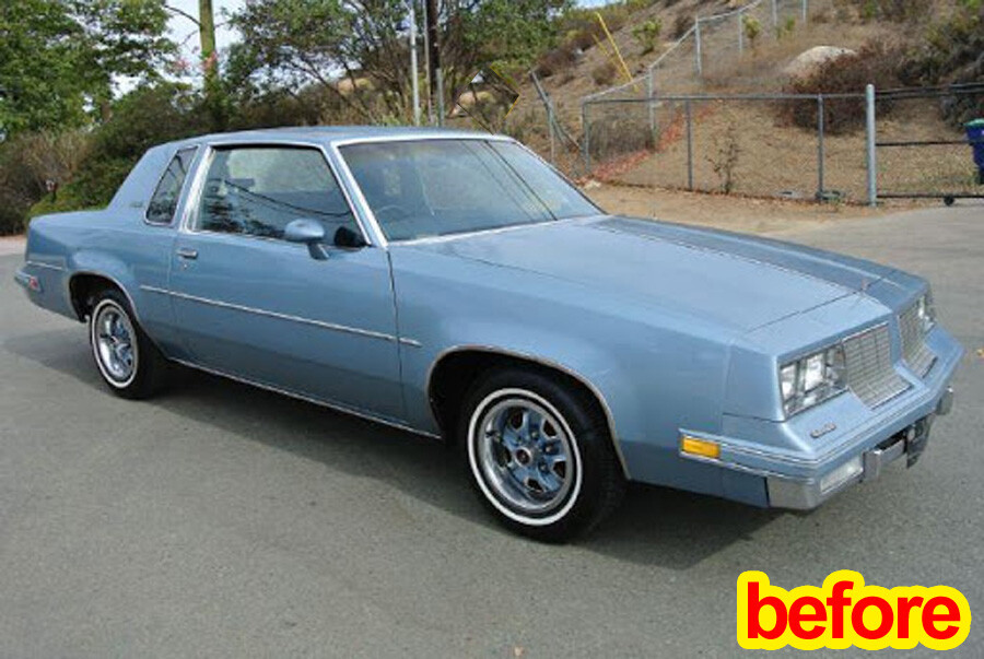 1978-1988 Oldsmobile Cutlass Supreme 2Dr Flat Rocker Panel Trim 5