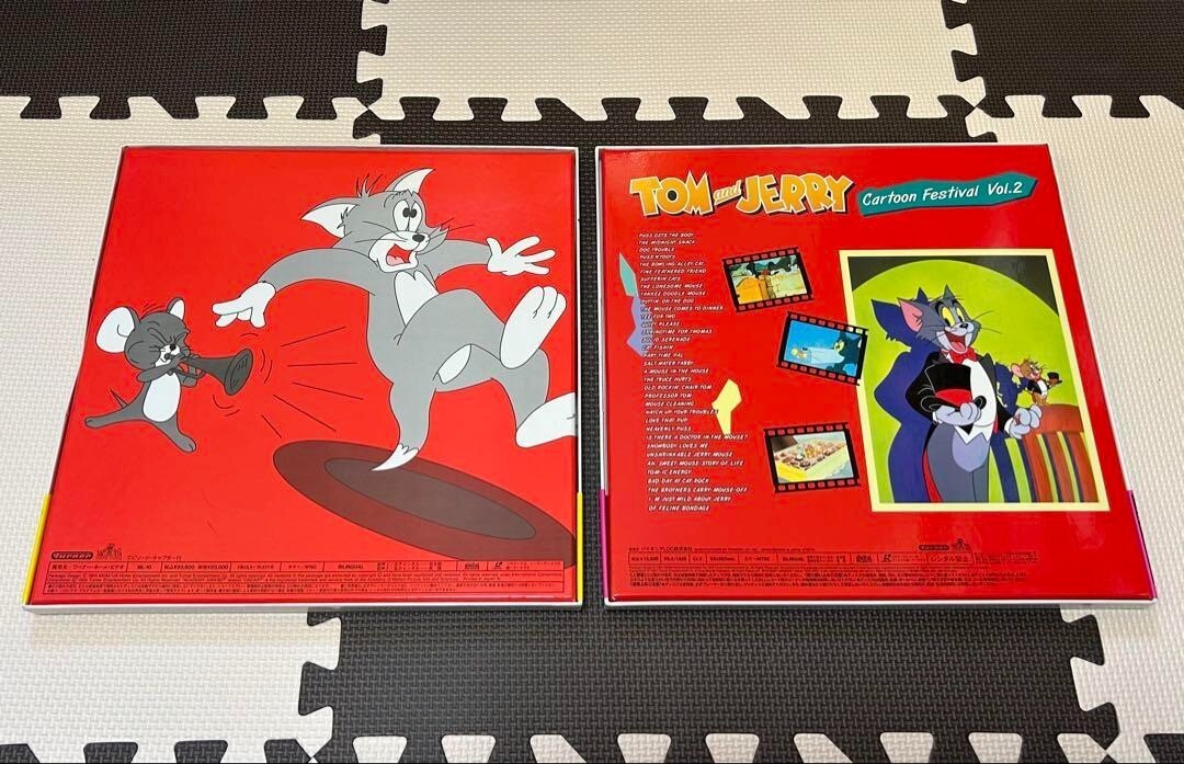 Tom and Jerry Cartoon Festival Vol.1 2 Special BOX LD Laserdisc